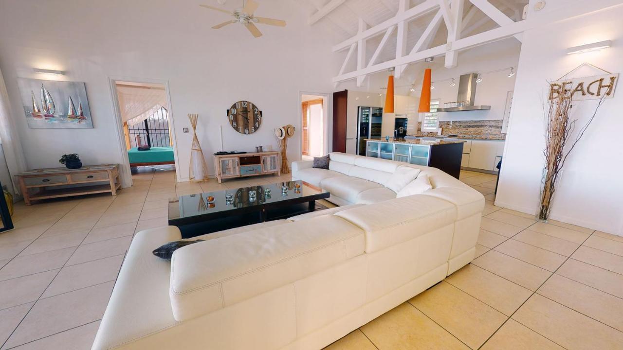 Villa Deluxe L'Hacienda Villa Vue Mer 180 Piscine Jacuzzi Proche Plage Marina Golf Pointe Des Chateaux Et Casino Jardin Clos Voyage Durable سانت فرانسوا المظهر الخارجي الصورة
